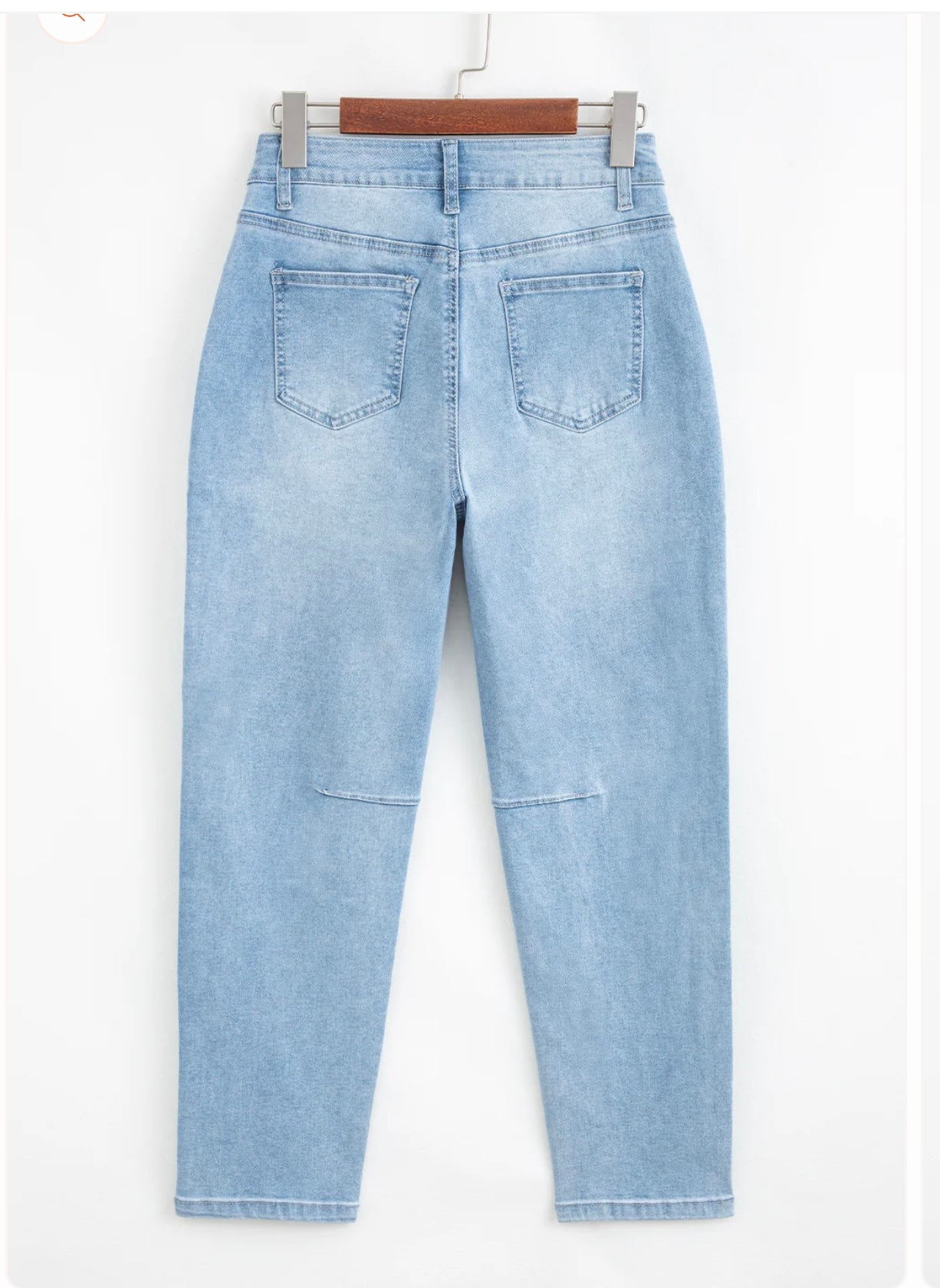 High Rise Barrel Jeans
