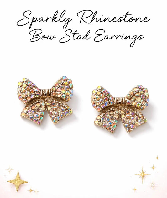 Bow Stud Earrings